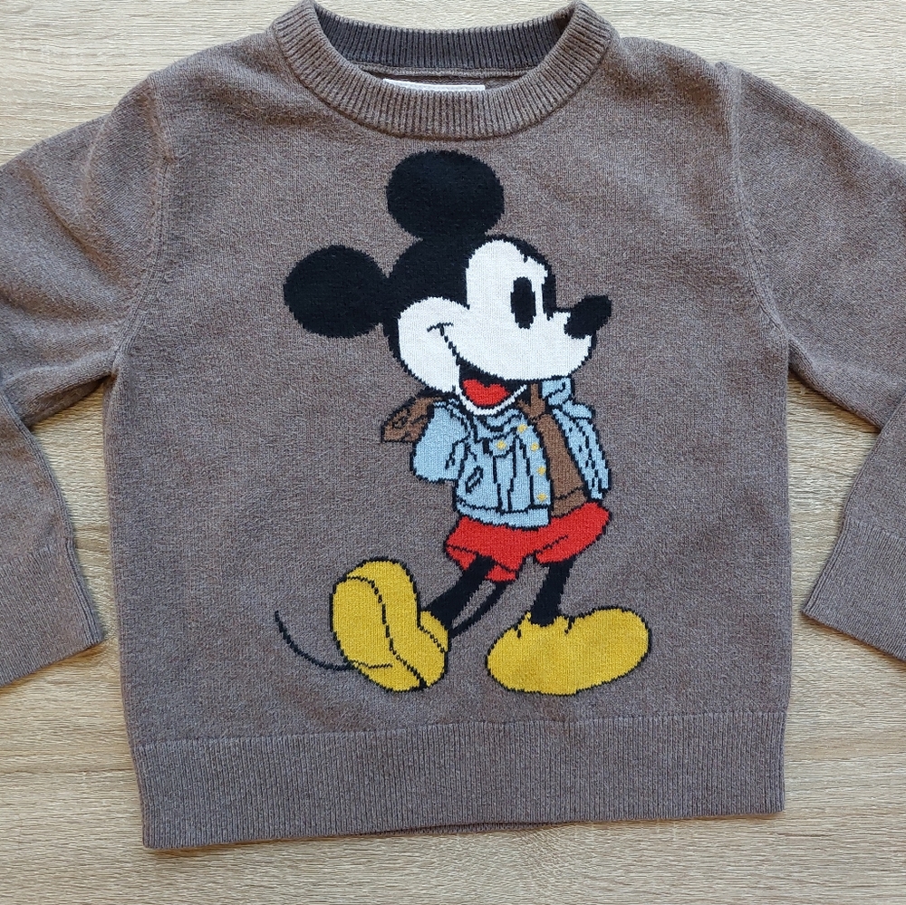 Gap (v)guc Mickey sweater 5t - Picture 4 of 16